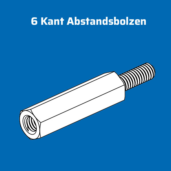 Abstandsbolzen, Gewindeblock, Distanzmuffe, Distanzhülse, Distanzbolzen, Distanzring, Distanzhalter, Distanzbuchse, Lötmutter, Lötbuchse, Abstandshalter, Abstandsbolzen, lötbar, Platinenhalter, Platinestapler